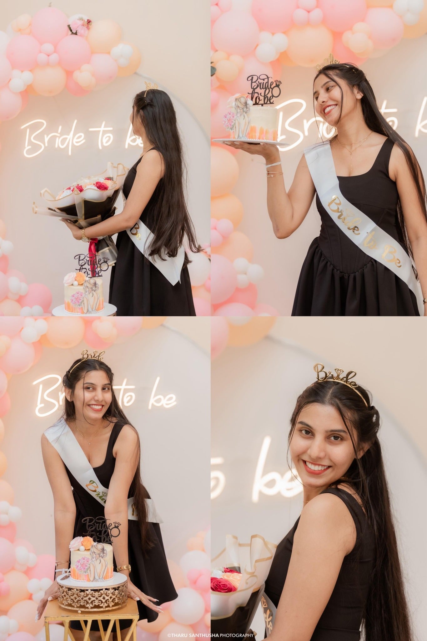 Bride to Be backdrop pink