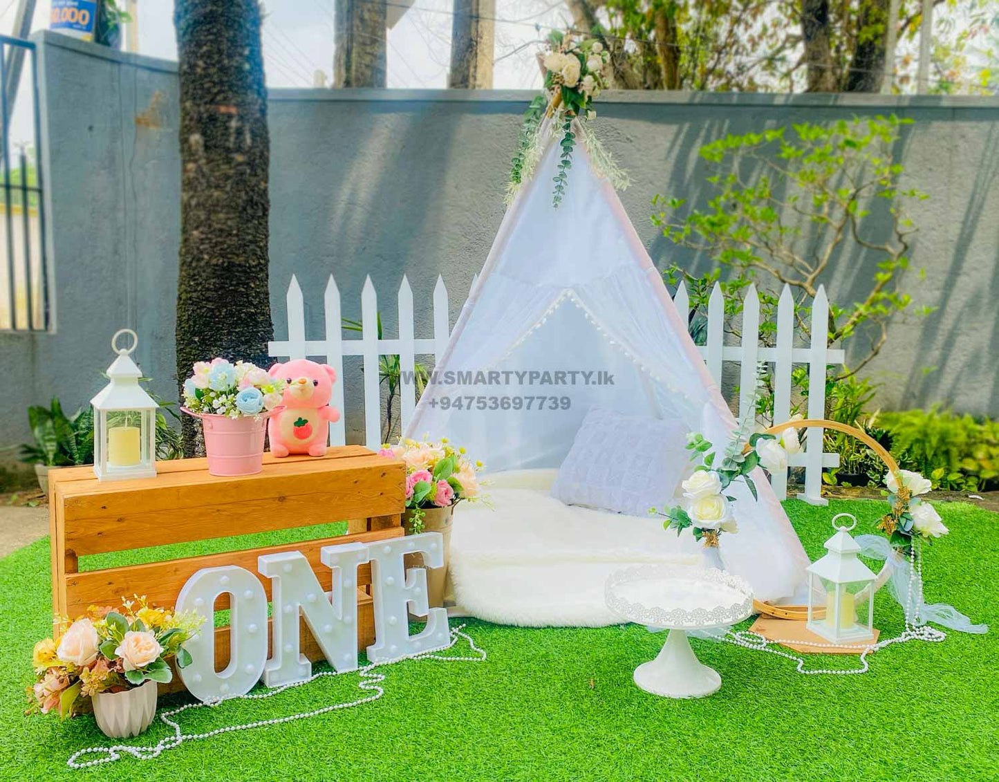 Baby photoshoot Cake Smash Setup