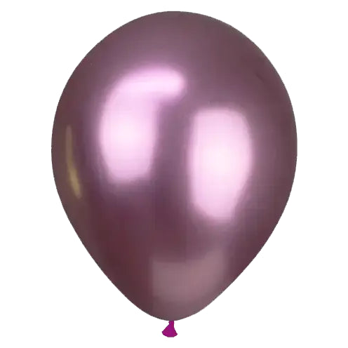 Pink Mauve Chrome Balloons