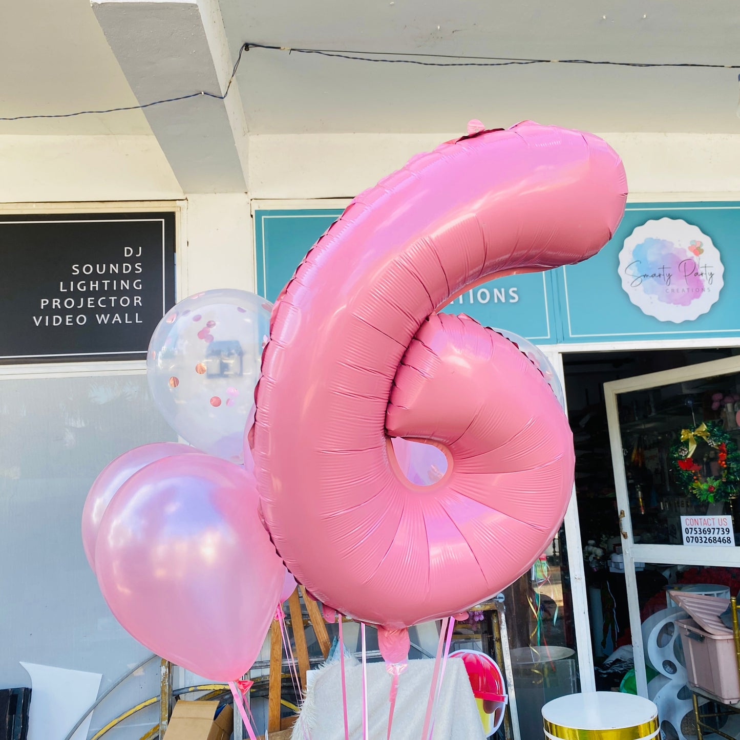 32 inch Helium Number Balloons (Foil)