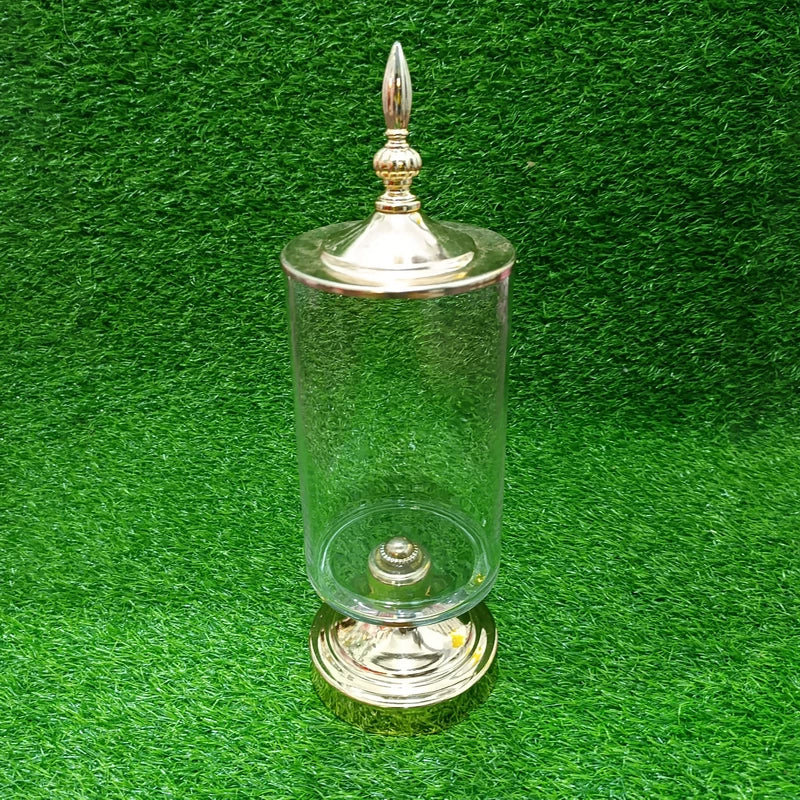 Candy Jar cylinder Gold
