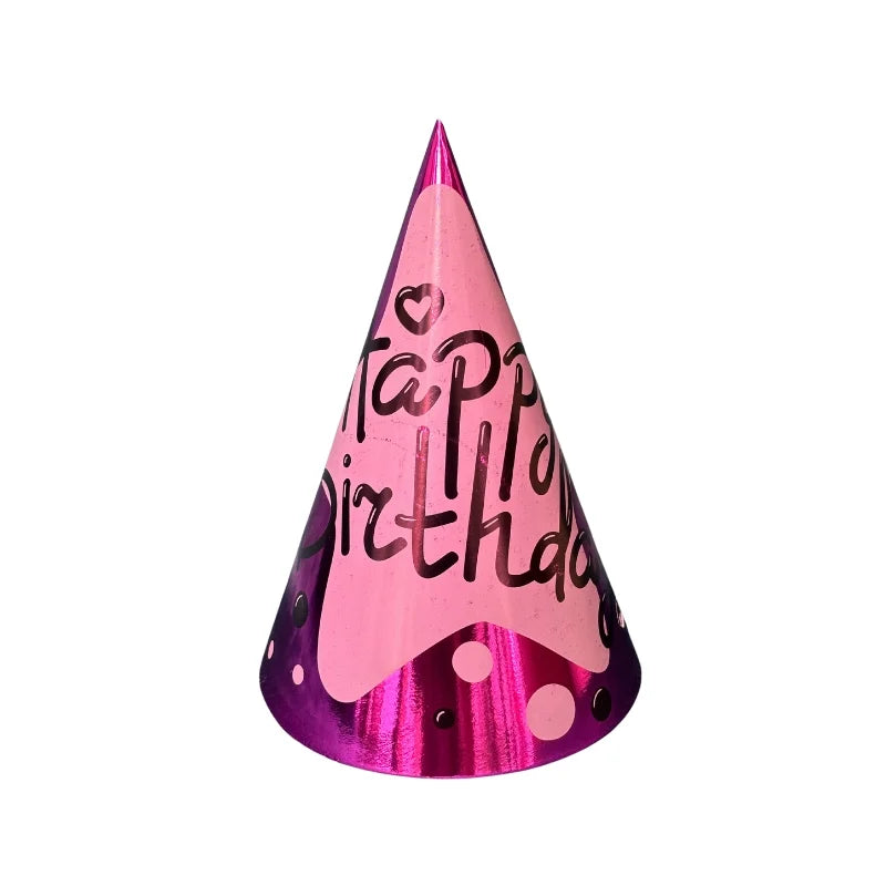 Birthday Cap (Gold Print 20cm) - Green