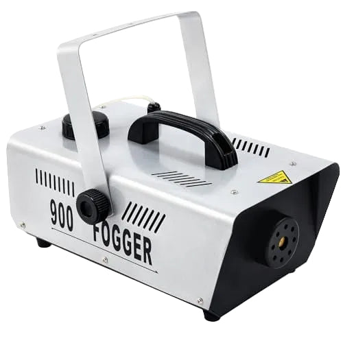 White fogger machine with '900 FOGGER' text on a white background