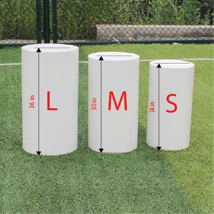 2.5ft Cylinder Pedestal (M) for Rent