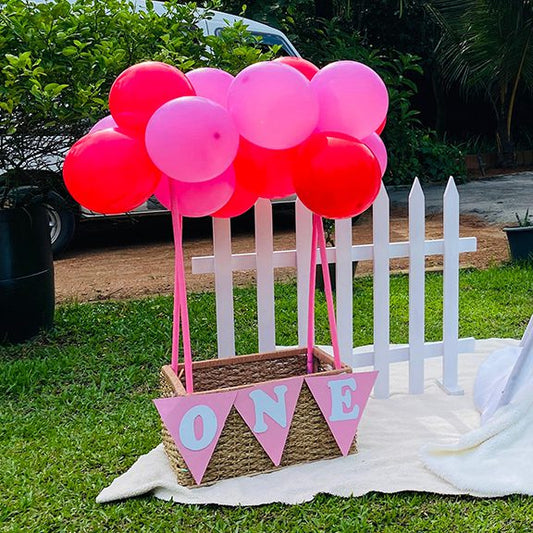 Baby Basket with Ballons for Rent