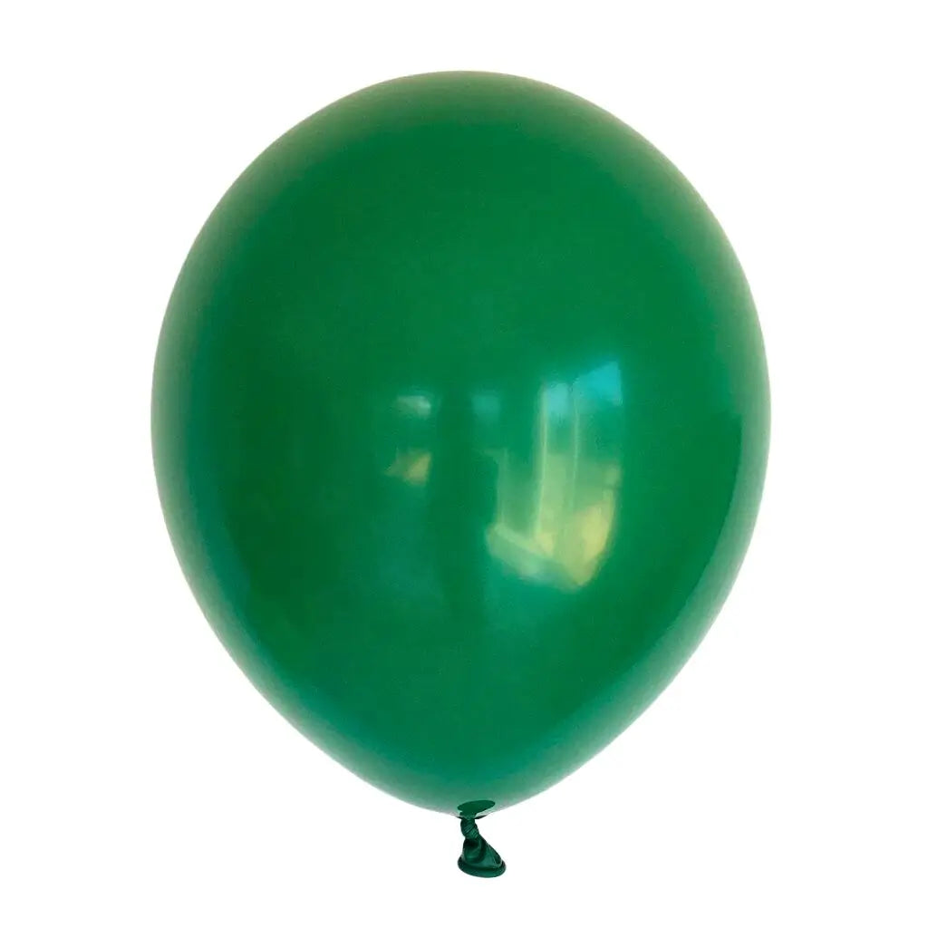 Green Matt Balloons