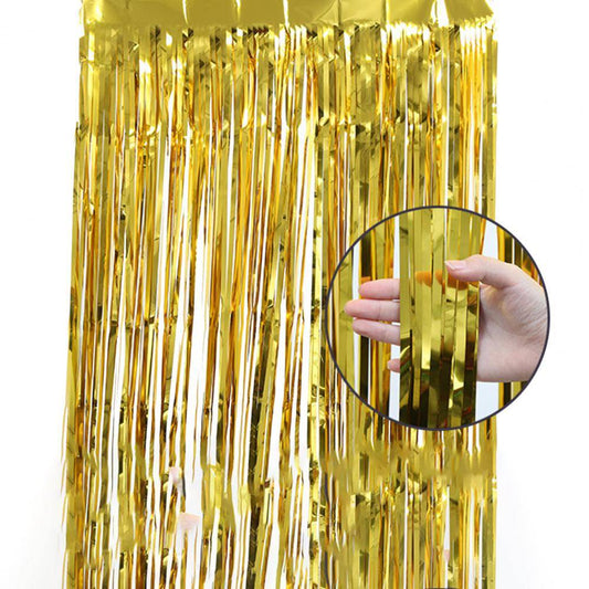 Foil curtain - GOLD