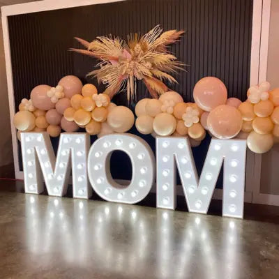 2.5ft MOM Marquee Letter for Rent