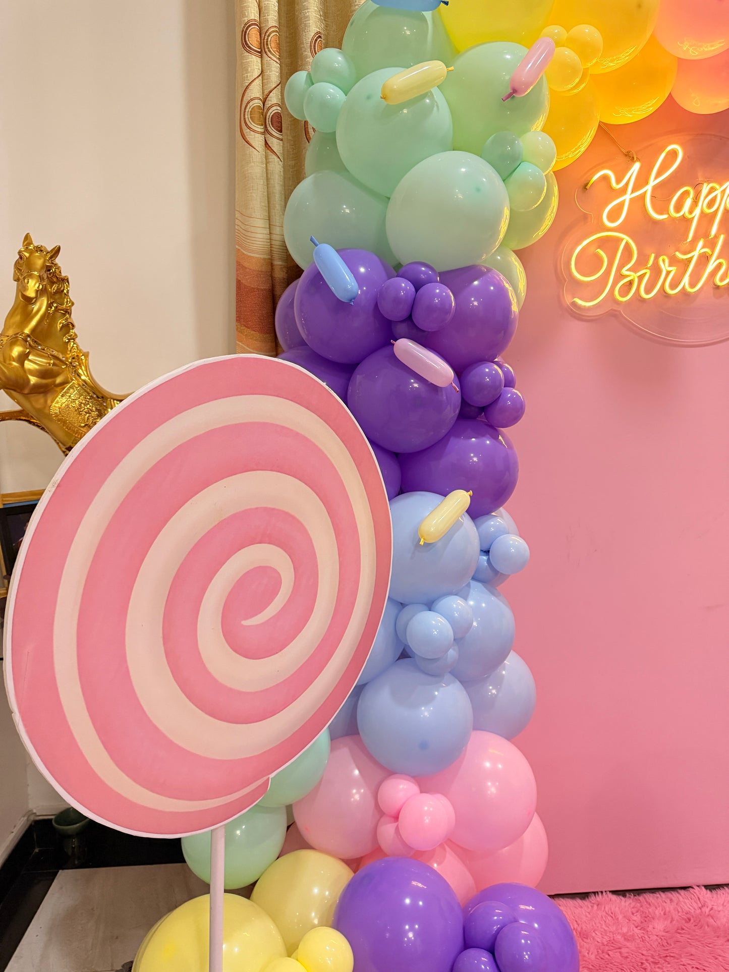 Candy Theme Deco 6th Birthday