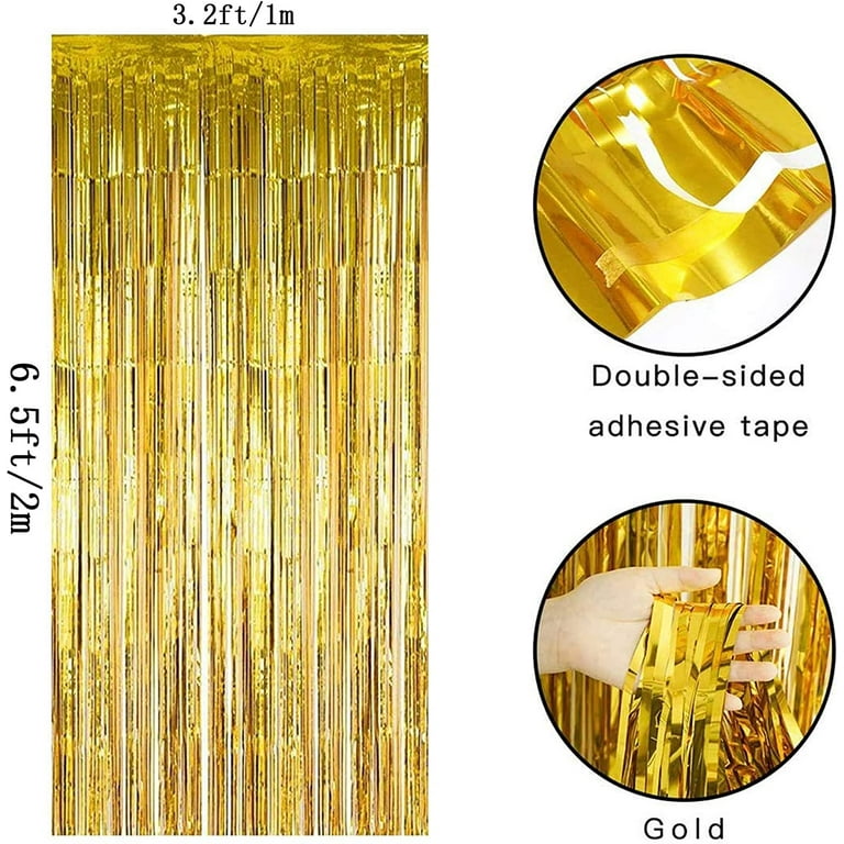 Foil curtain - GOLD