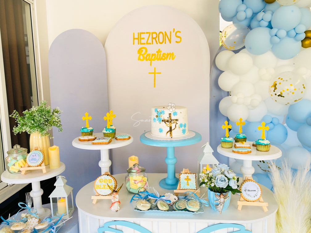 Baptism Decoration 3 arch