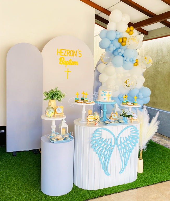 Baptism Decoration 3 arch