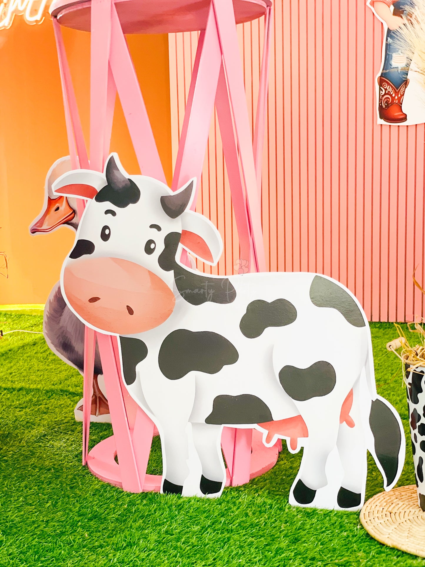 Farm Theme 2nd Birthday Decoration