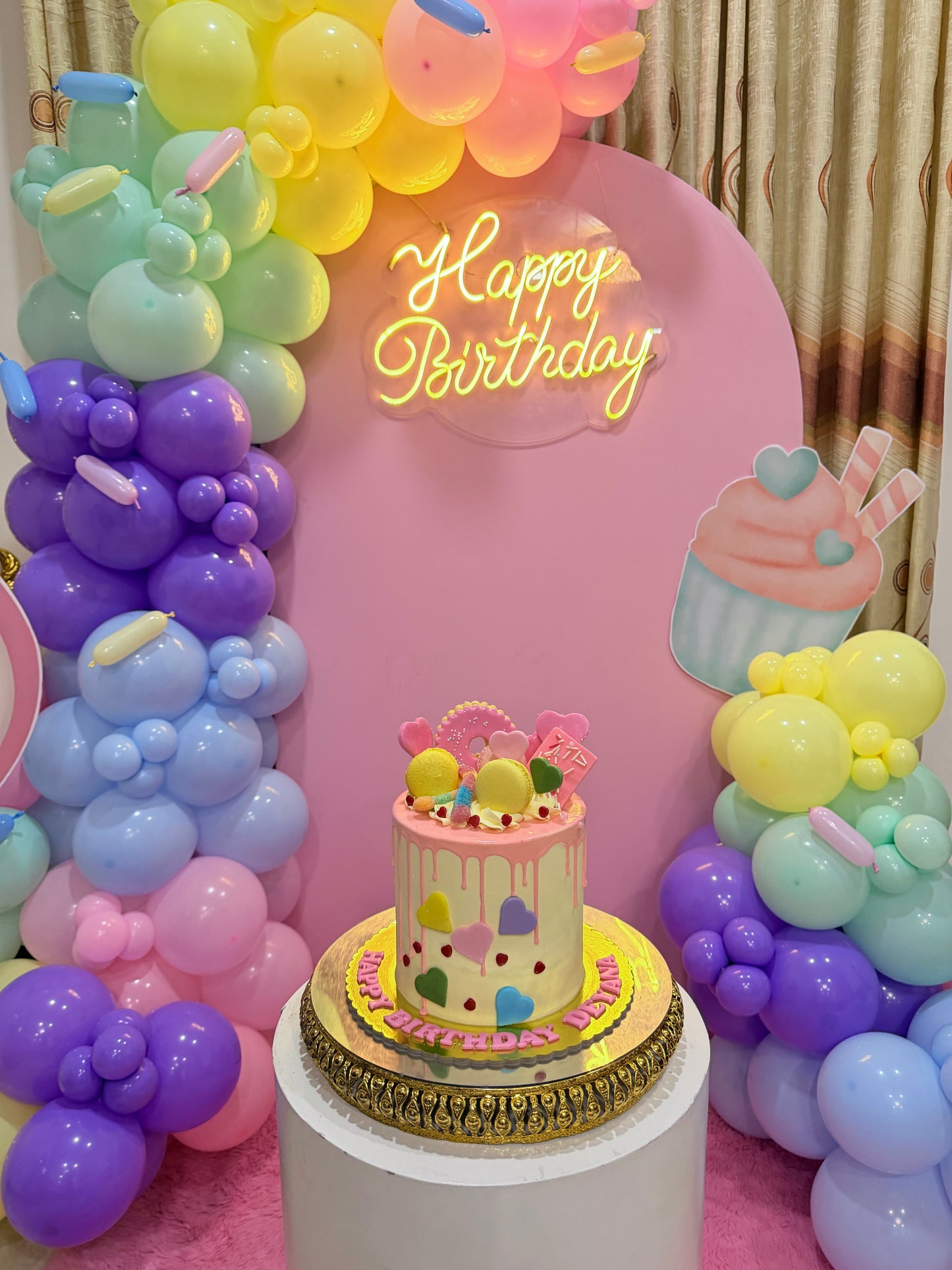 Candy Theme Deco 6th Birthday