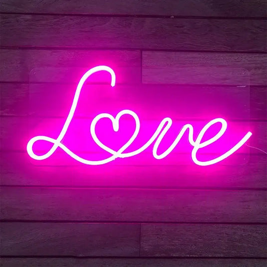 Love Neon Sign for Rent
