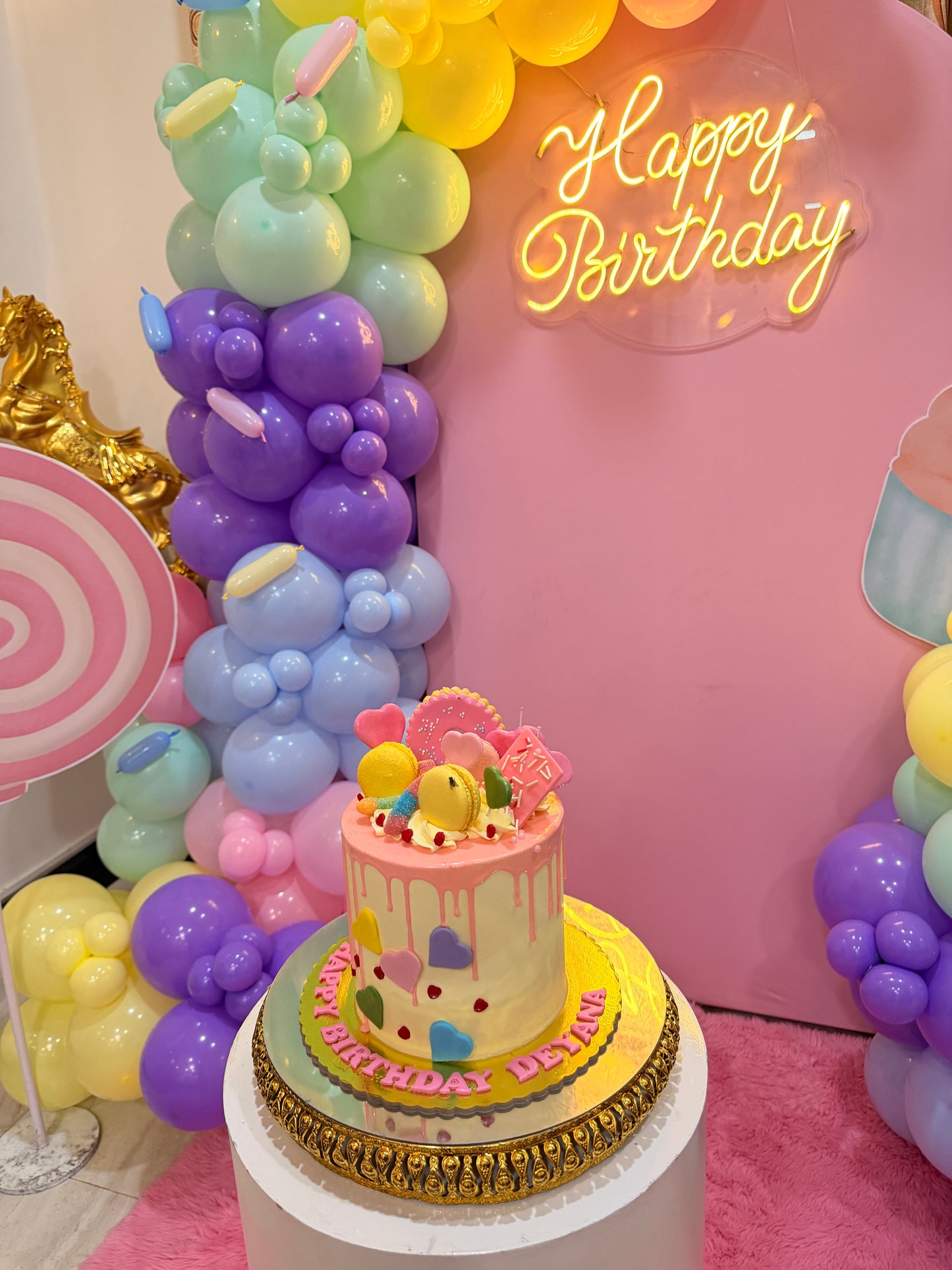Candy Theme Deco 6th Birthday