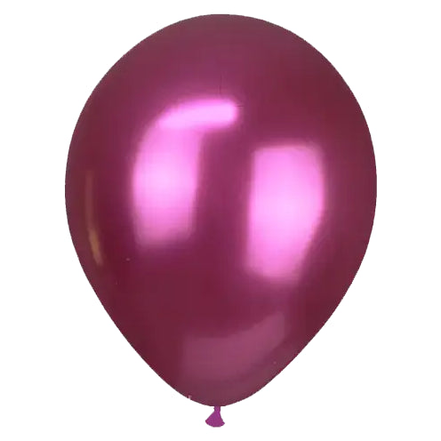 Chrome Fuchsia Chrome Balloons