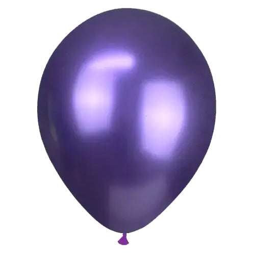 Purple Chrome Balloons
