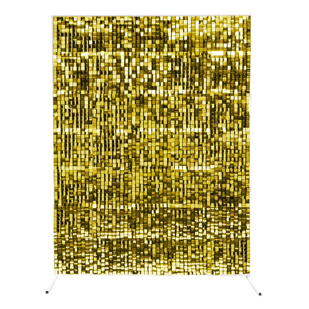 Gold Shimmer Wall 4ft X 7ft for Rent