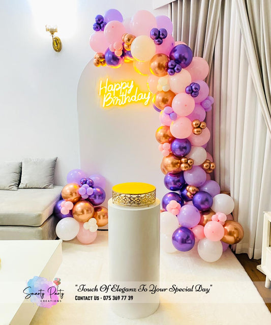 Purple Pink Rose Gold Chrome Purple White HDB Neon