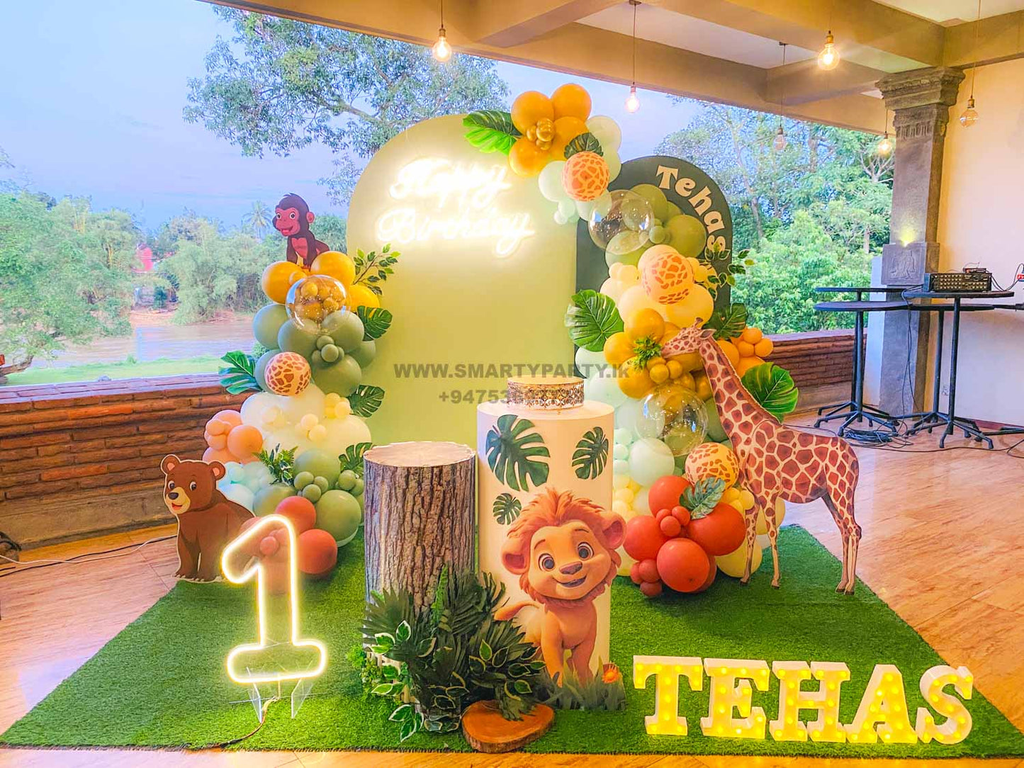 Wild Theme 1st Birthday