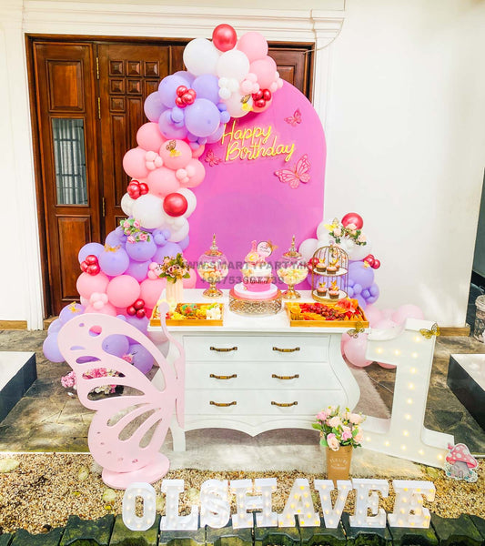 Butterfly Theme 1st Birthday