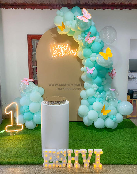 Butterfly Theme 1st Birthday