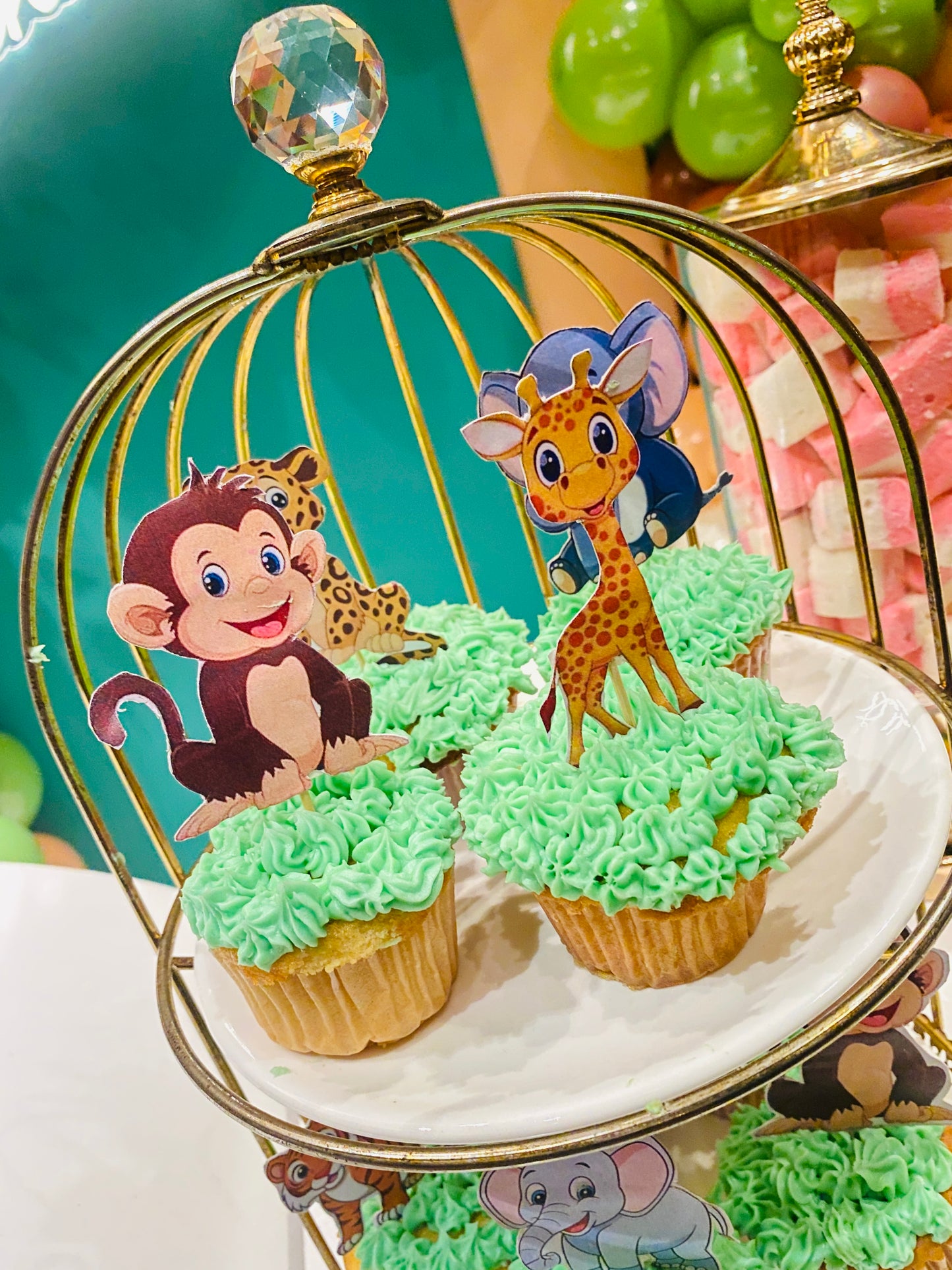 Lion King Theme 1st Birthday with One Table