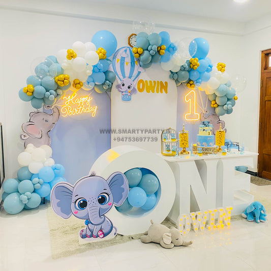 Baby Elephant Theme with one table
