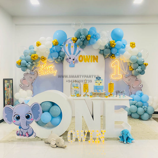 Baby Elephant Theme with one table