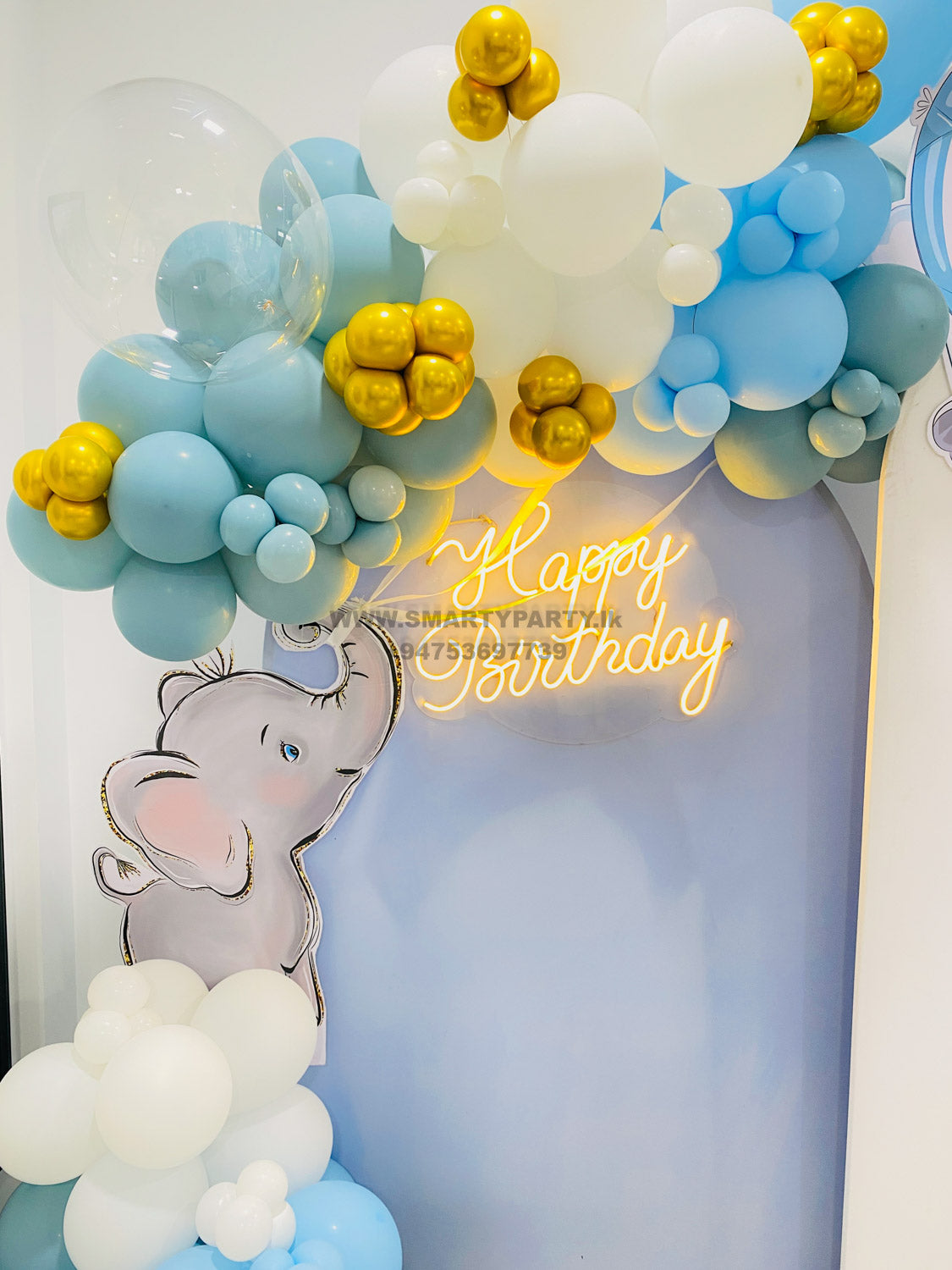 Baby Elephant Theme with one table