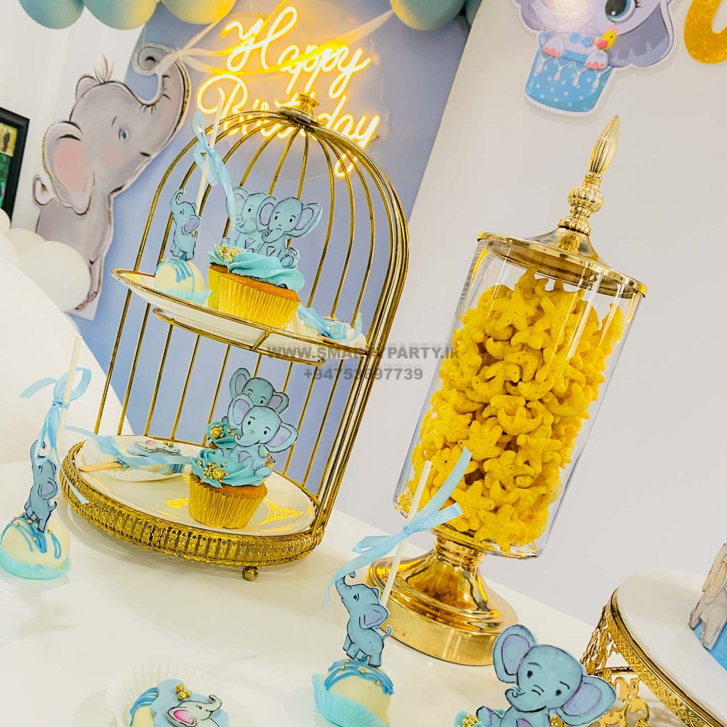 Baby Elephant Theme with one table