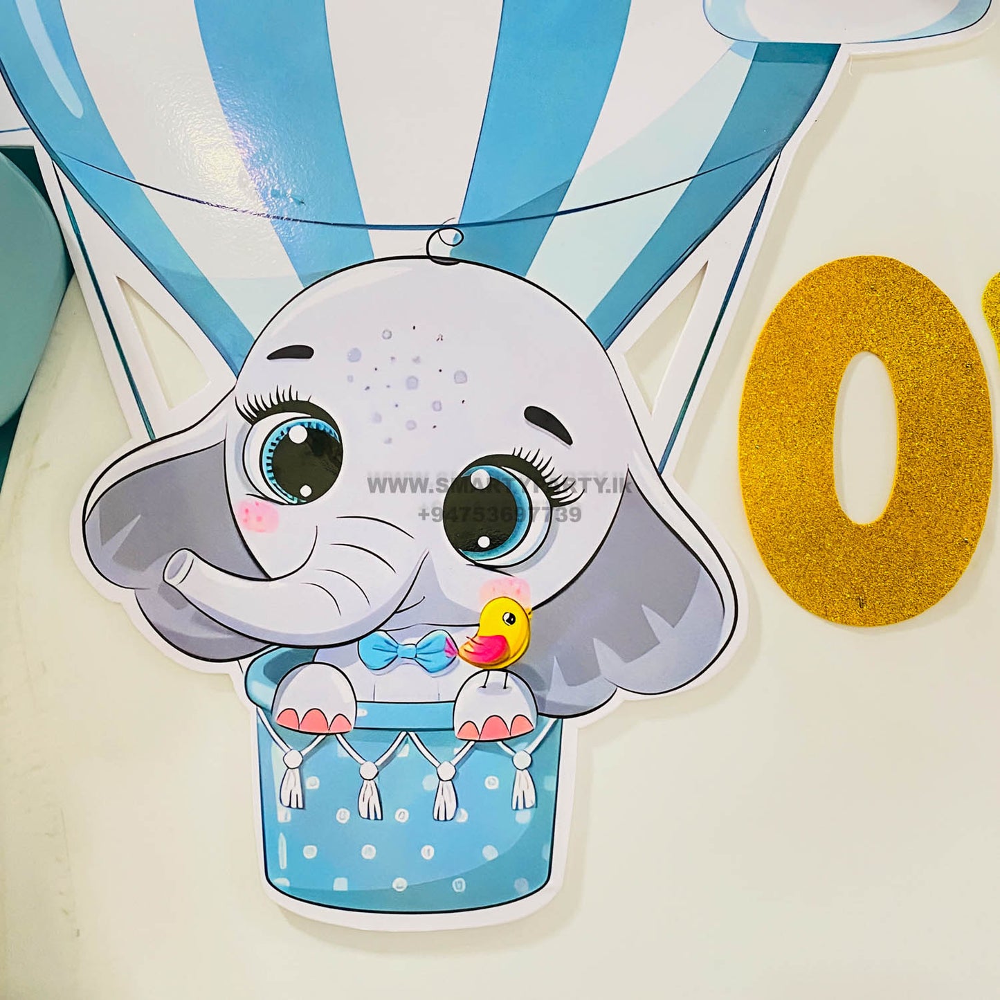 Baby Elephant Theme with one table