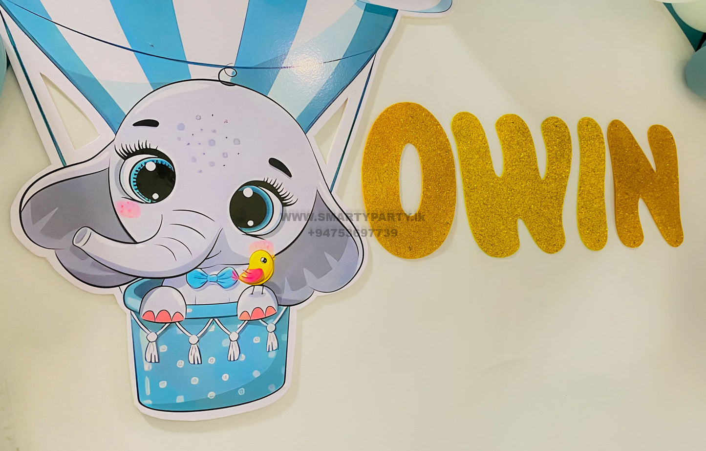 Baby Elephant Theme with one table