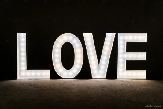2.5ft LOVE Marquee Letter for Rent