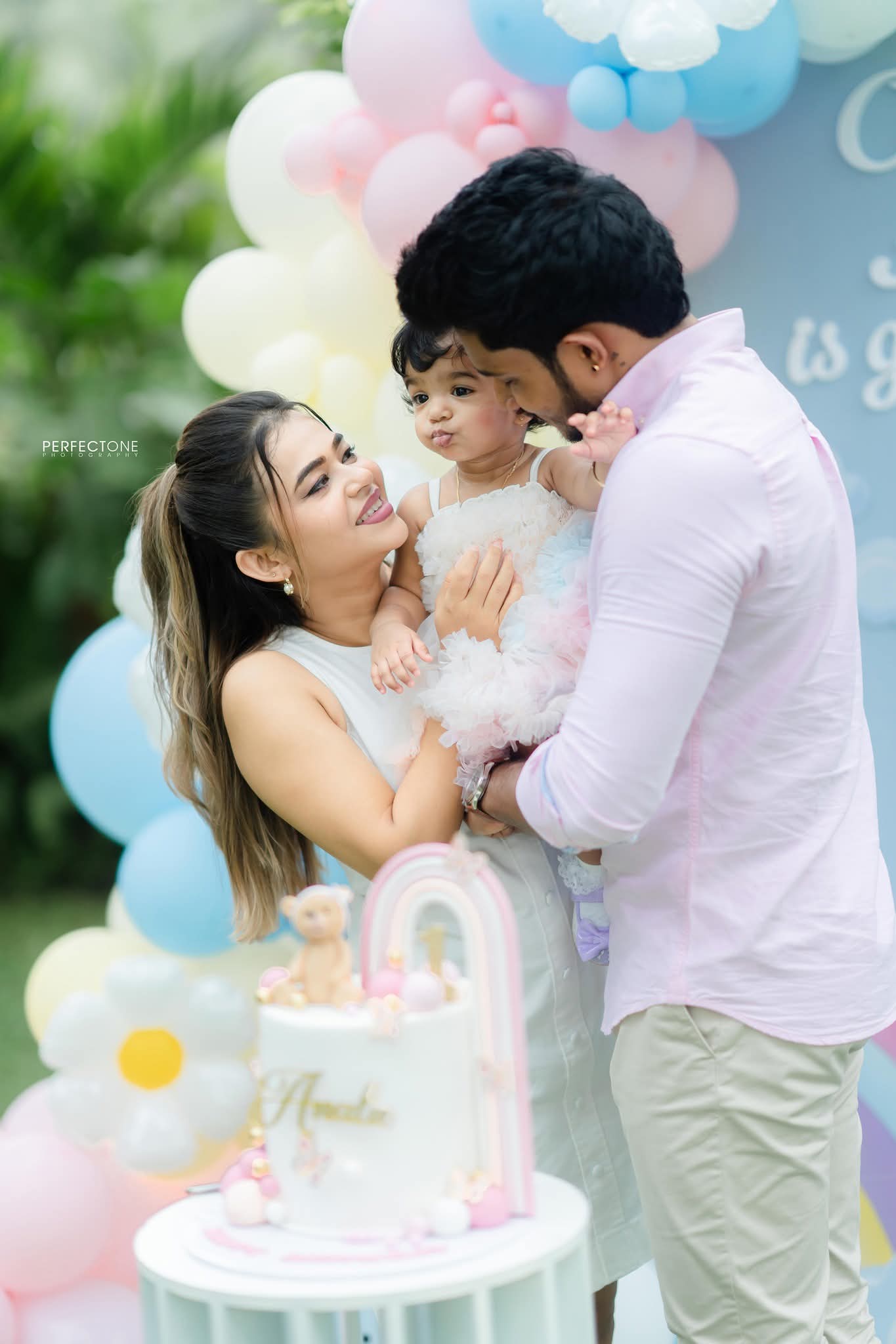 Rainbow Theme 1st Birthday