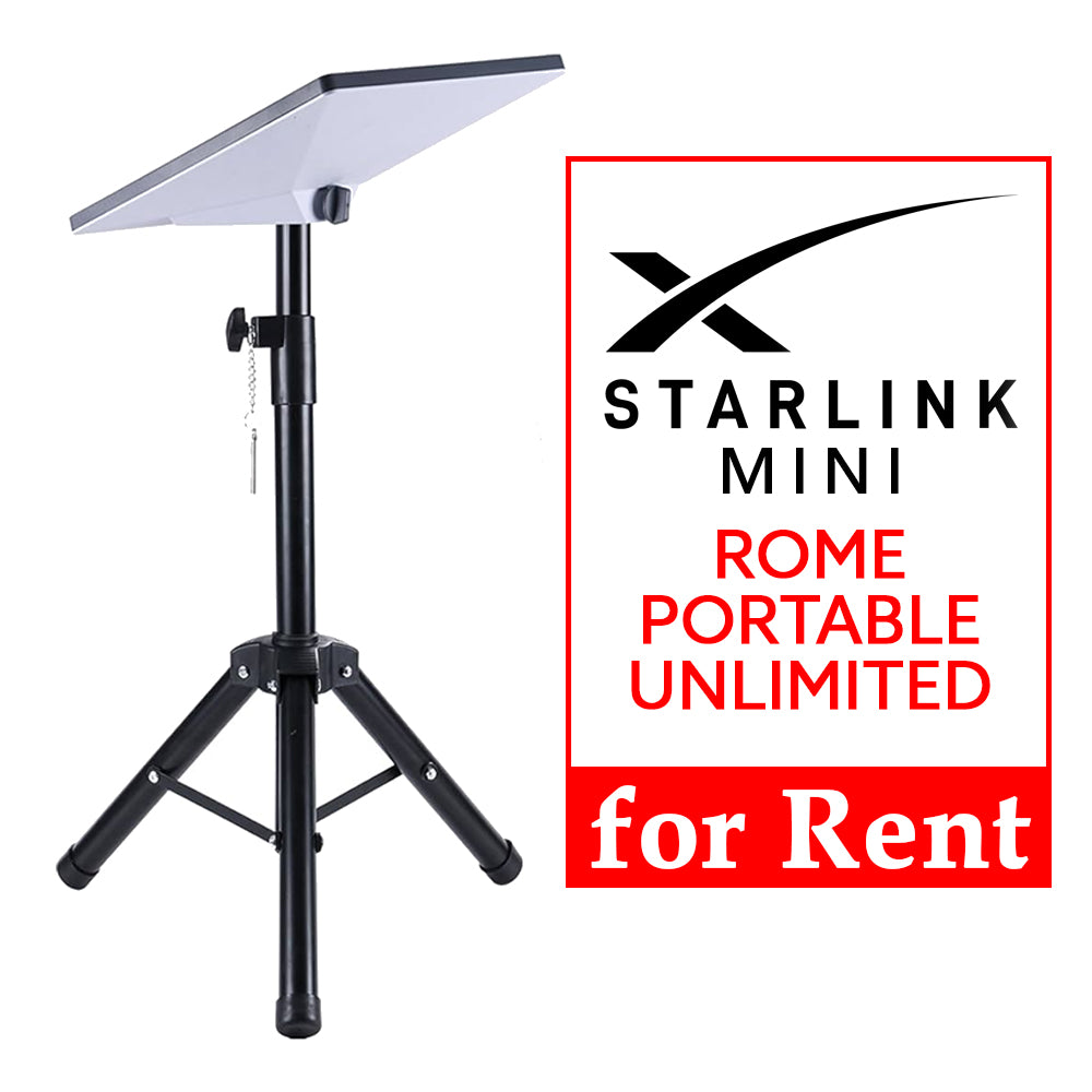 Starlink Mini Roam Portable Unlimited Internet for rent