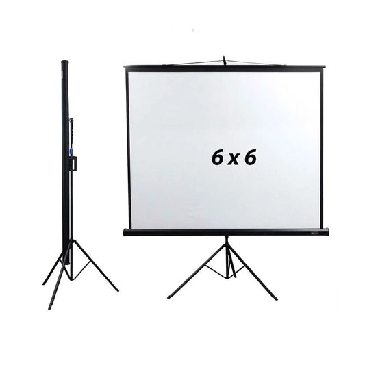 Projector Screen Tripod 6 X 6 Feet for rent
