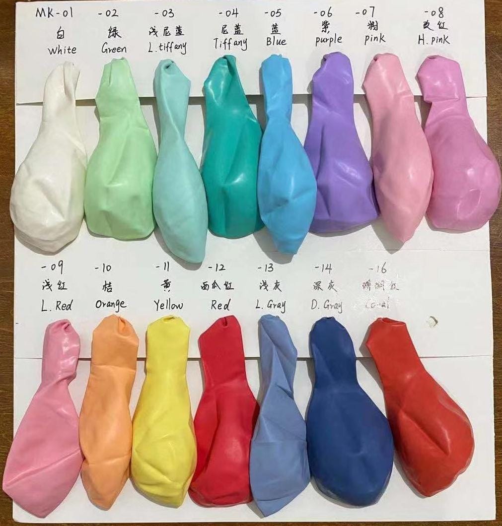 10 inch  Latex Helium Balloons